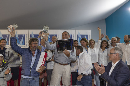 7 10 2018 Saint-Tropez (FRA,83), LEs Voiles de Saint-Tropez 2018, jour 8, prize giving
