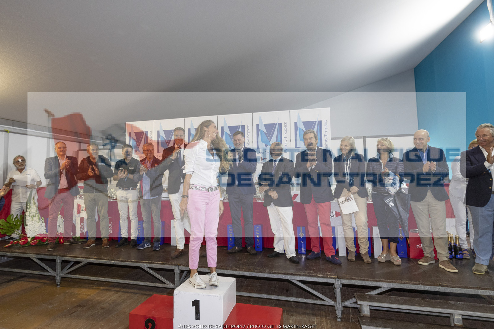 7 10 2018 Saint-Tropez (FRA,83), LEs Voiles de Saint-Tropez 2018, jour 8, prize giving