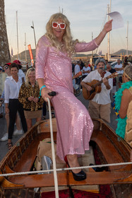 05 10 2023, Saint-Tropez (FRA,83), Les Voiles de Saint-Tropez 2023, RAce Day 5, Défilé des équipages