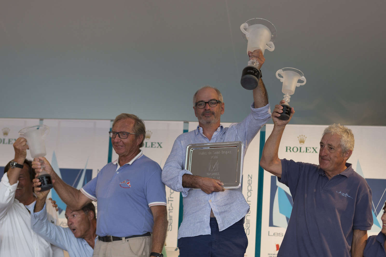 05 10 2014, Saint-Tropez (FRA,83), Voiles de Saint-Tropez 2014, Day 8, Prizegiving