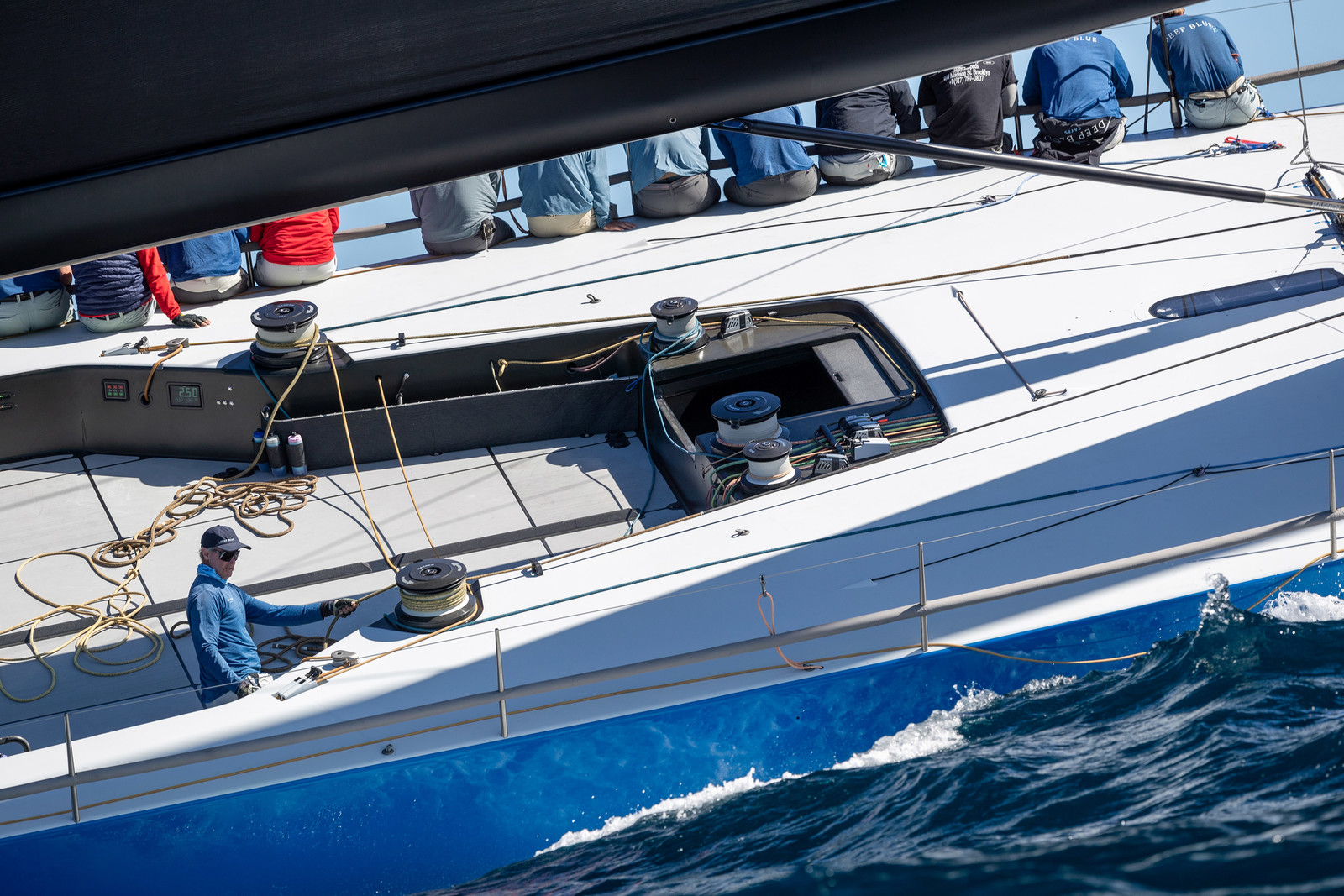 29 09 2024, Saint-Tropez (FRA), Les Voiles de Saint-Tropez 2024, Day 2, Trainings