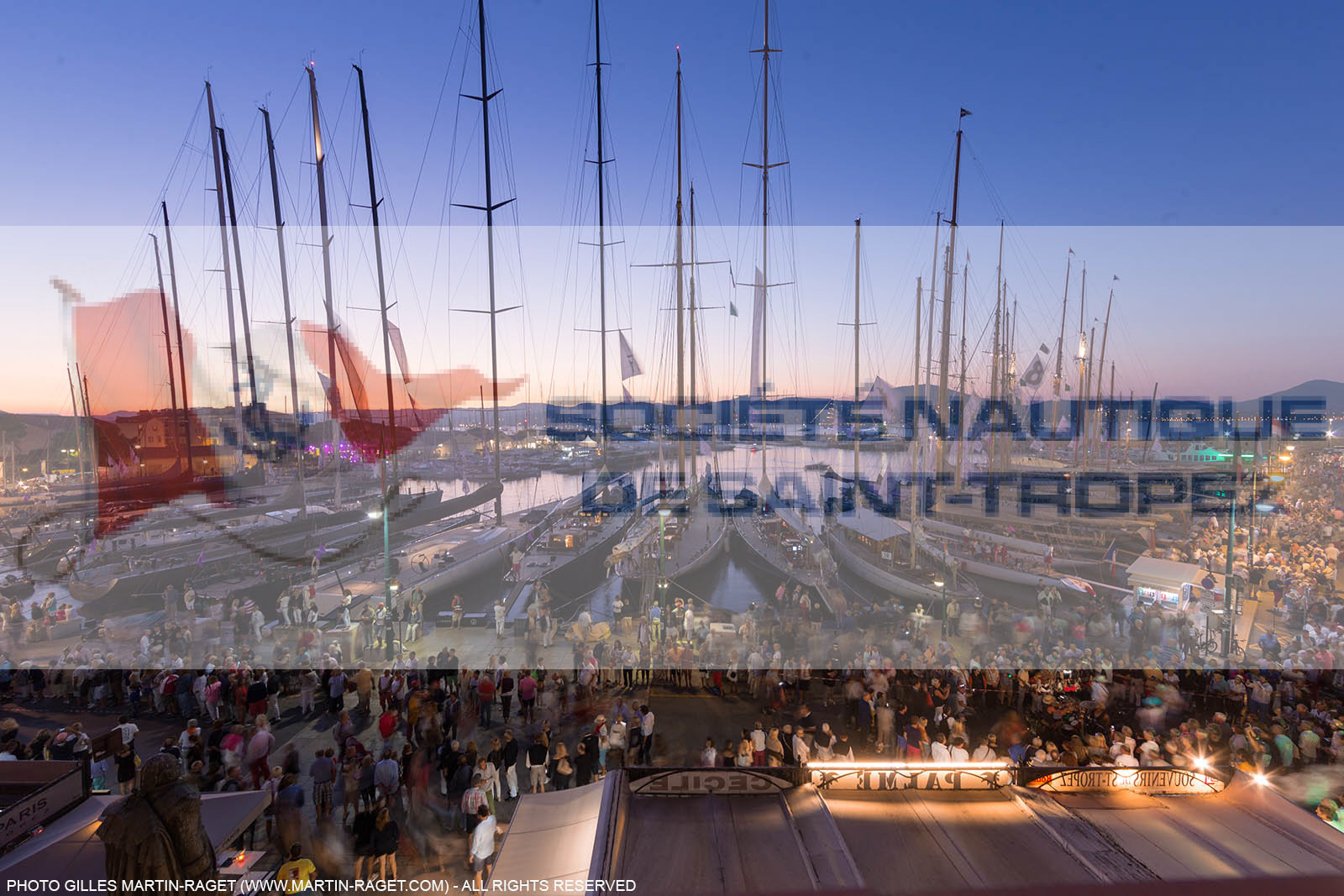 29 09 2016, Saint-Tropez (FRA,83), Voiles de Saint-Tropez 2016, Challenge Day, Crew parade