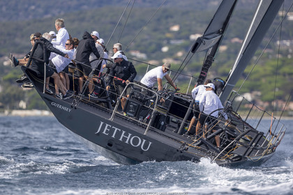 02 10 2022, Saint-Tropez (FRA,83), Voiles de Saint-Tropez 2022,  entraînement des maxis