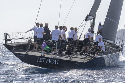 01 10 2019, Saint-Tropez (FRA,83), Les Voiles de Saint-Tropez 2019, day 2, Jethou