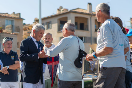 08 10 2023, Saint-Tropez (FRA,83), Les Voiles de Saint-Tropez 2023, Prizegiving classics and moderns