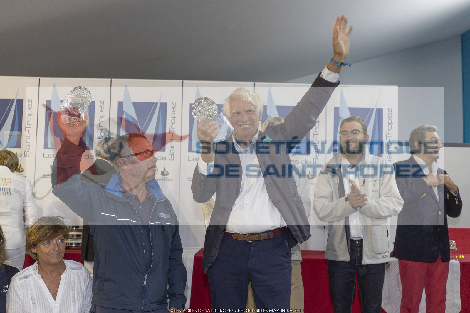 7 10 2018 Saint-Tropez (FRA,83), LEs Voiles de Saint-Tropez 2018, jour 8, prize giving
