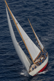 03 10 2023, Saint-Tropez (FRA,83), Les Voiles de Saint-Tropez 2023, Race Day 3, Trophée Rolex, Baruna