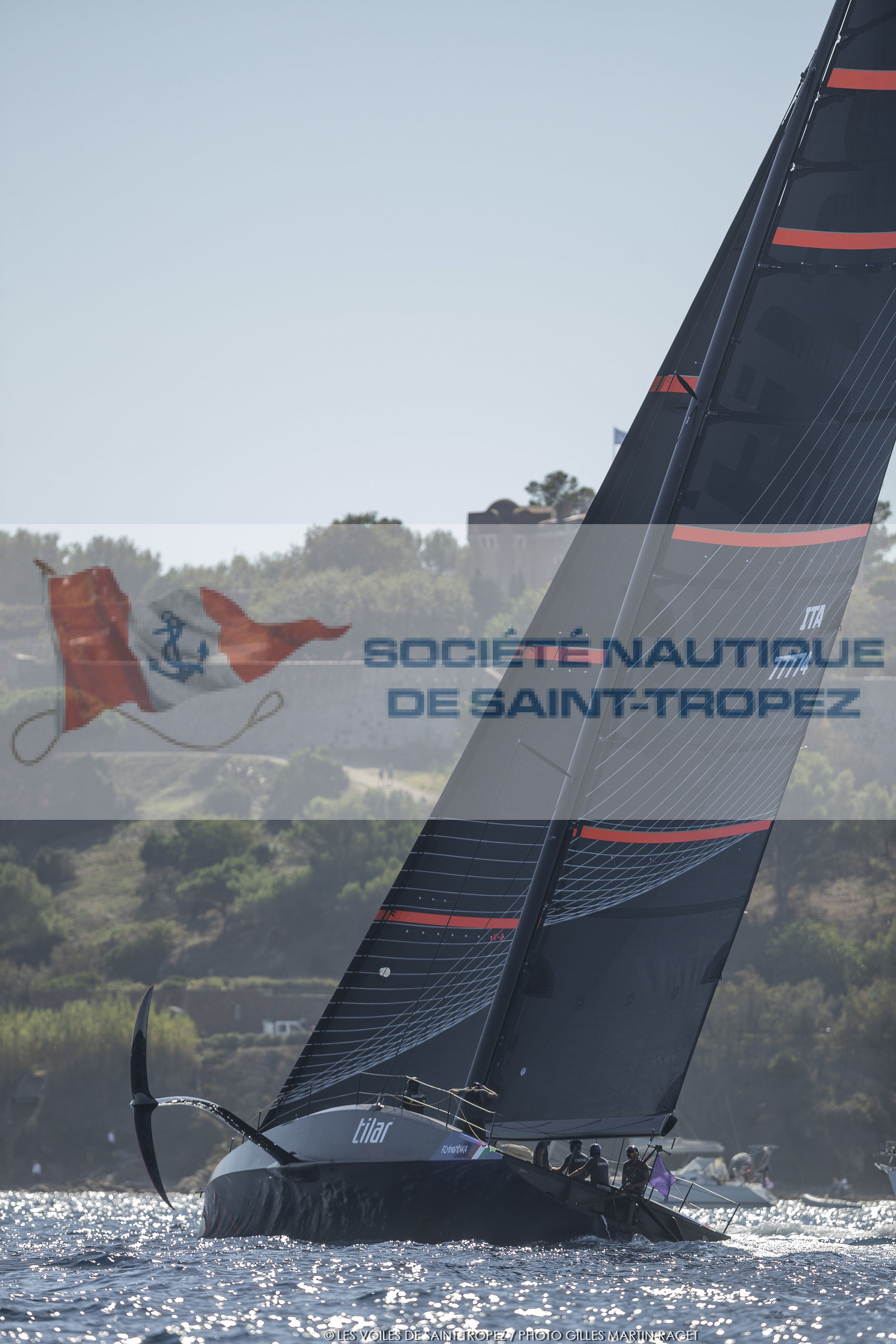 04 10 2022, Saint-Tropez (FRA,83), Voiles de Saint-Tropez 2022, Semaine 2 réservée aux maxis,  race 1