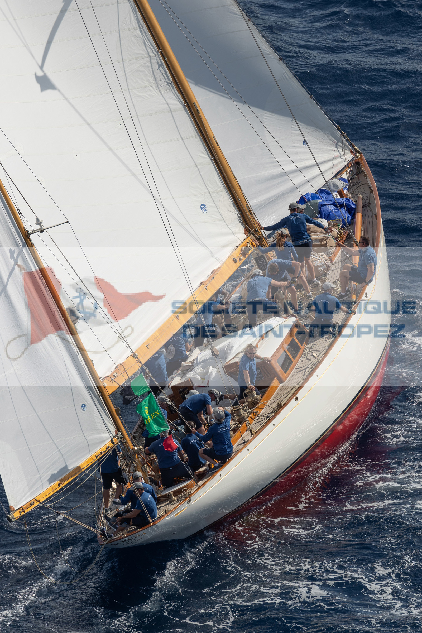 03 10 2023, Saint-Tropez (FRA,83), Les Voiles de Saint-Tropez 2023, Race Day 3, Trophée Rolex, Baruna