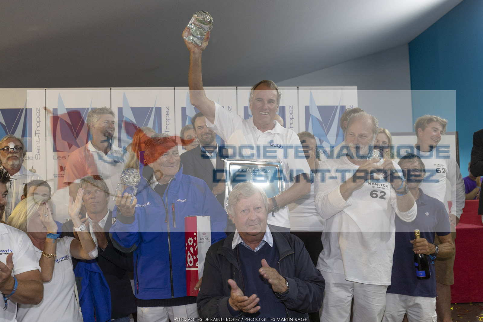 7 10 2018 Saint-Tropez (FRA,83), LEs Voiles de Saint-Tropez 2018, jour 8, prize giving