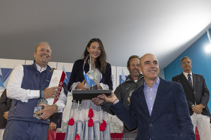 7 10 2018 Saint-Tropez (FRA,83), LEs Voiles de Saint-Tropez 2018, jour 8, prize giving