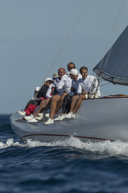 26 09 2020, Saint-Tropez (FRA,83), Les Voiles de Saint-Tropez 2020, Day 1, Training, Finish Yacht Club de France Cup Cannes - Saint-Tropez