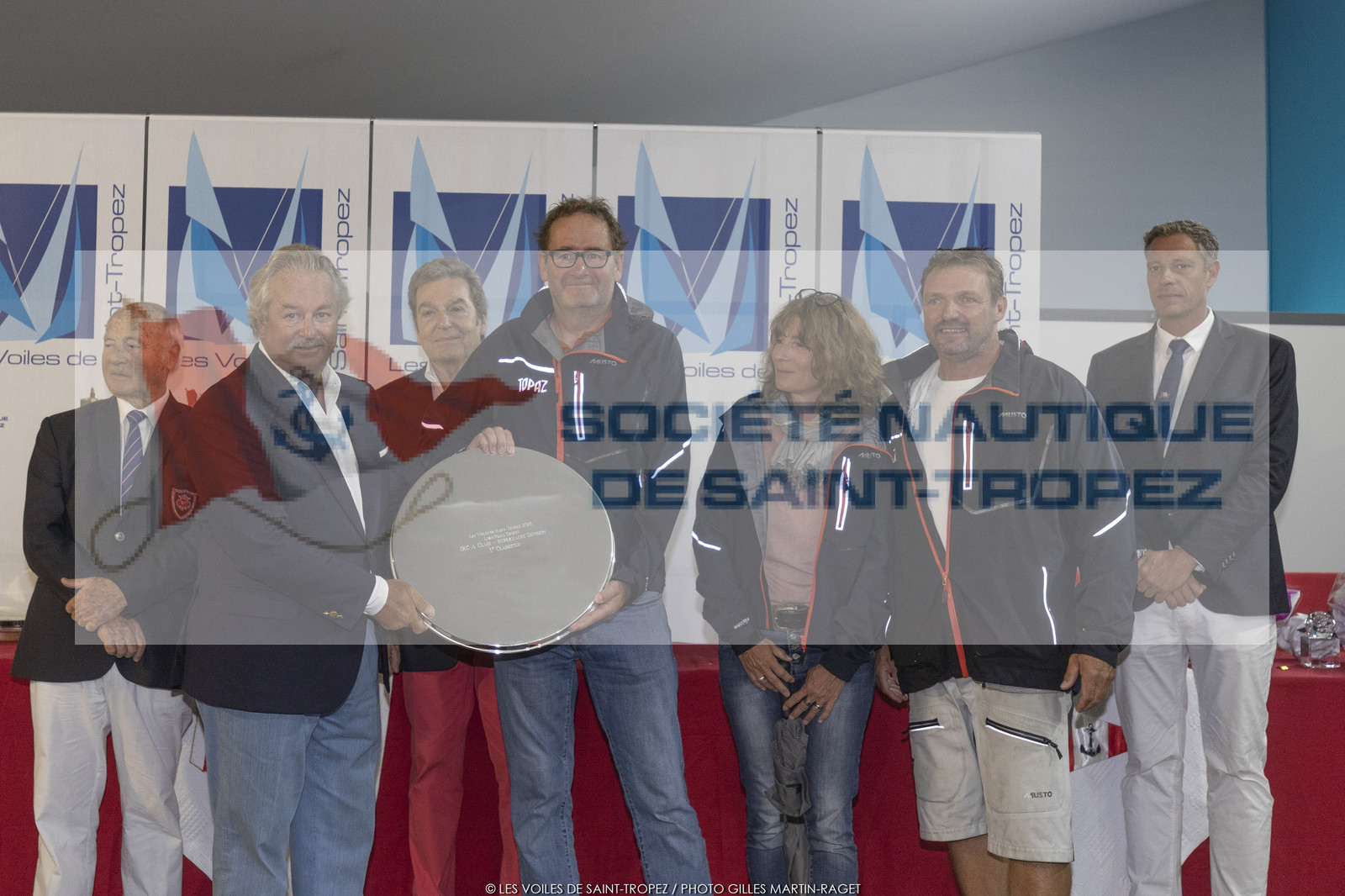7 10 2018 Saint-Tropez (FRA,83), LEs Voiles de Saint-Tropez 2018, jour 8, prize giving