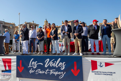 08 10 2023, Saint-Tropez (FRA,83), Les Voiles de Saint-Tropez 2023, Prizegiving classics and moderns