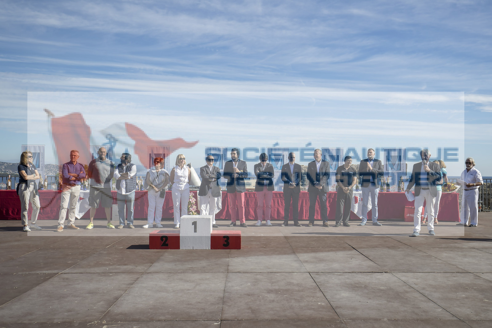 06 10 2017, Saint-Tropez (FRA,83), Les Voiles de Saint-Tropez 2017, jour , Remise des prix