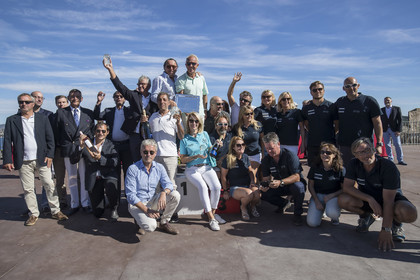 06 10 2017, Saint-Tropez (FRA,83), Les Voiles de Saint-Tropez 2017, jour , Remise des prix