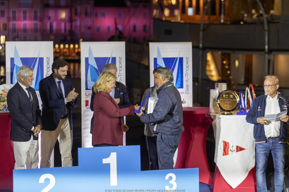 02 10 2022, Saint-Tropez (FRA,83), Voiles de Saint-Tropez 2022,  prizegiving