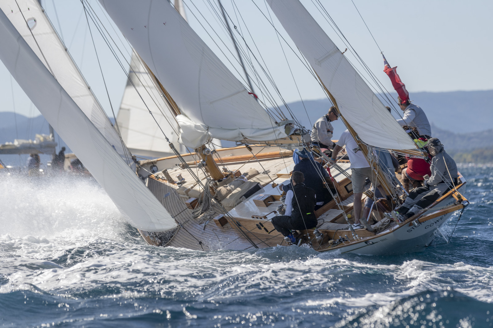 26 09 2022, Saint-Tropez (FRA,83), Voiles de Saint-Tropez 2022, Premier jour de course pour les IRC - ENtraînements pour les classiques