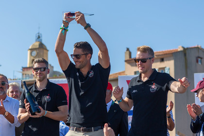 08 10 2023, Saint-Tropez (FRA,83), Les Voiles de Saint-Tropez 2023, Prizegiving classics and moderns