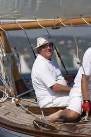 27 09 2011 - Saint Tropez (FRA, 83) - Voiles de Saint Tropez - Yachts classiques - jour 1***27 09 2011 - Saint Tropez (FRA, 83) - Voiles de Saint Tropez - Yachts classiques - Dayr 1, Bruno Troublé (skipper)