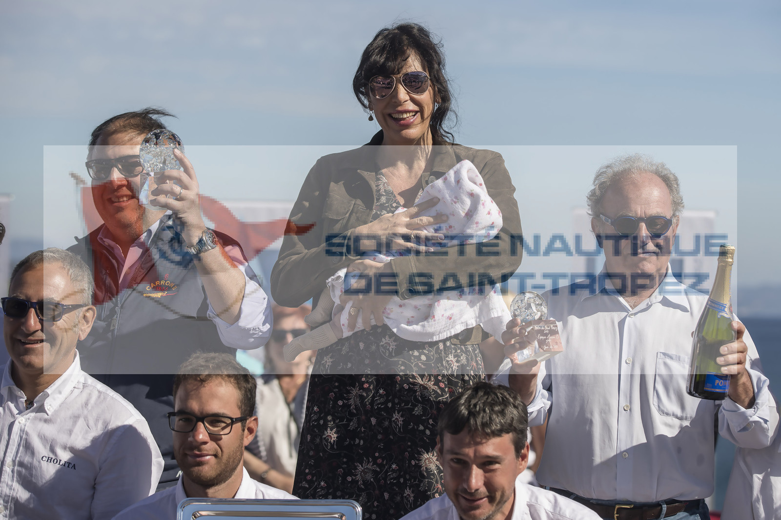 06 10 2017, Saint-Tropez (FRA,83), Les Voiles de Saint-Tropez 2017, jour , Remise des prix