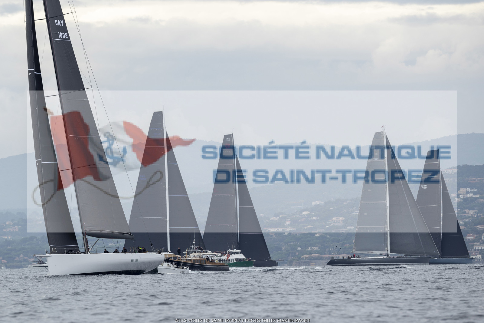 08 10 2022, Saint-Tropez (FRA,83), Voiles de Saint-Tropez 2022,  Race 4 (abandonned)
