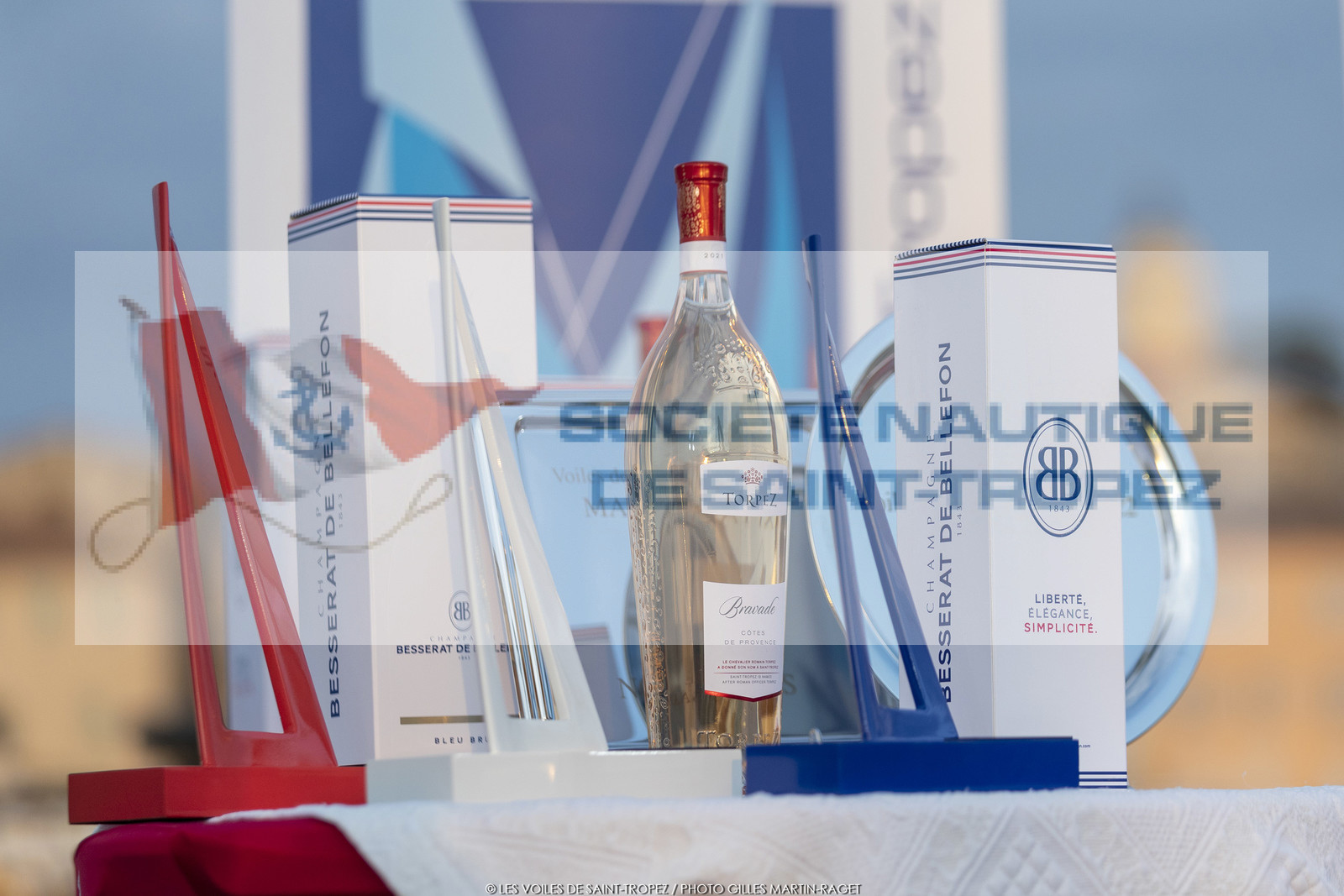 02 10 2022, Saint-Tropez (FRA,83), Voiles de Saint-Tropez 2022,  prizegiving
