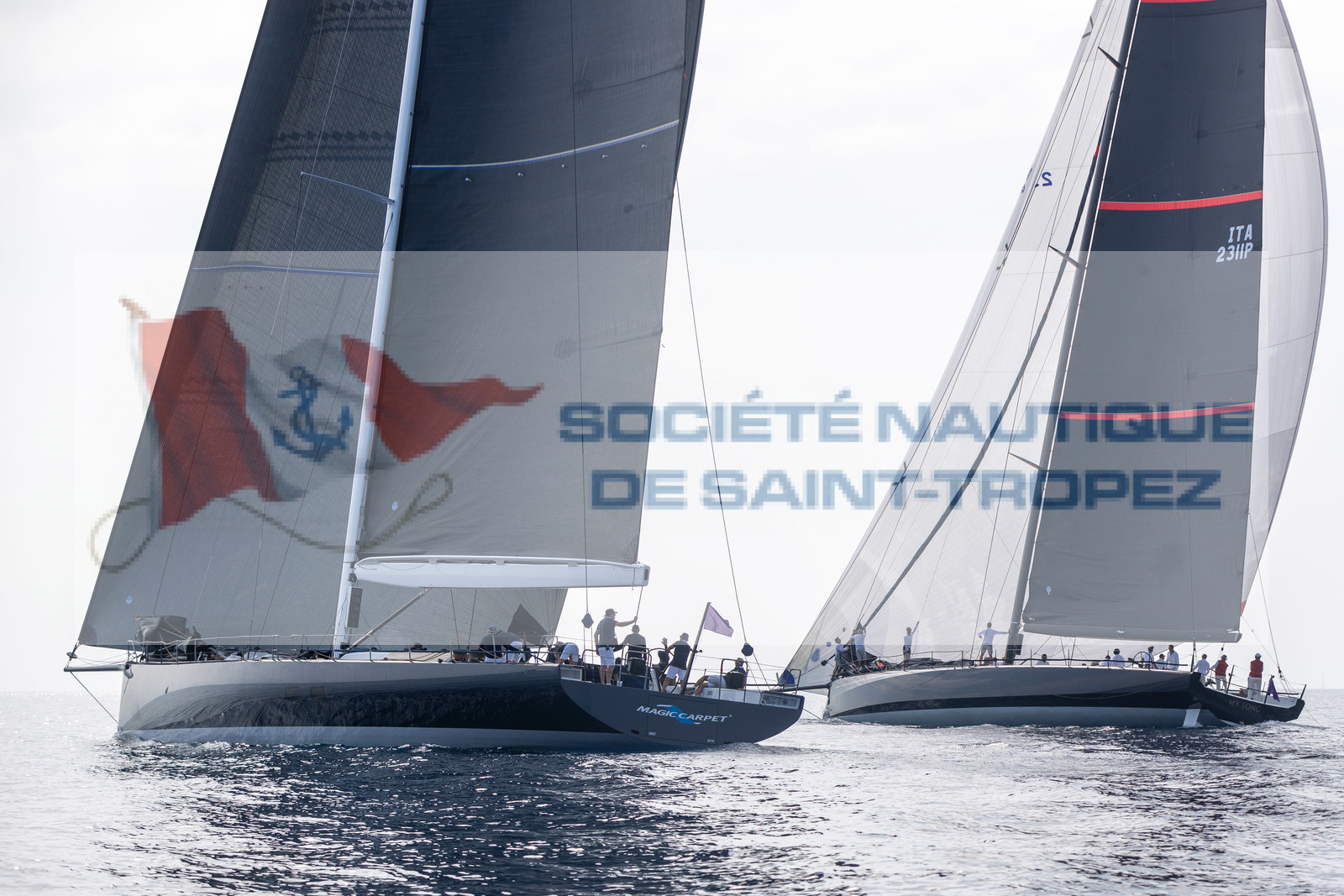 03 10 2023, Saint-Tropez (FRA,83), Les Voiles de Saint-Tropez 2023, Race Day 4, Club 55 Cup - Maxis