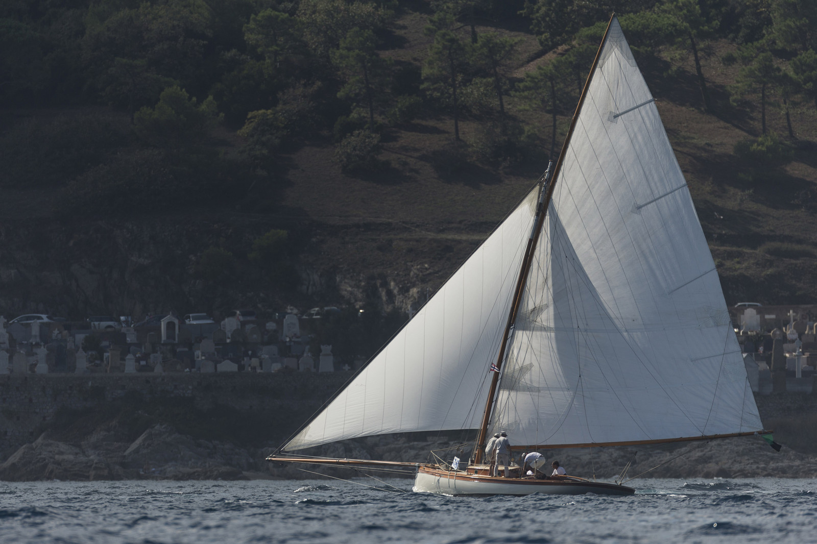 01 10 2014, Saint-Tropez (FRA,83), Voiles de Saint-Tropez 2014, Day 3, Alcyon