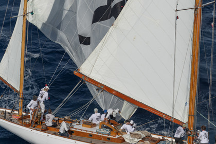 03 10 2023, Saint-Tropez (FRA,83), Les Voiles de Saint-Tropez 2023, Race Day 3, Trophée Rolex, Manitou