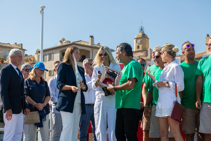 08 10 2023, Saint-Tropez (FRA,83), Les Voiles de Saint-Tropez 2023, Prizegiving classics and moderns