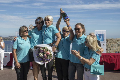 06 10 2017, Saint-Tropez (FRA,83), Les Voiles de Saint-Tropez 2017, jour , Remise des prix