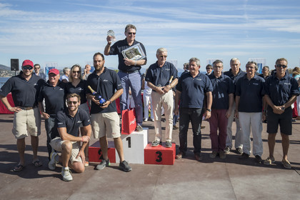 06 10 2017, Saint-Tropez (FRA,83), Les Voiles de Saint-Tropez 2017, jour , Remise des prix