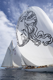 30 09 2022, Saint-Tropez (FRA,83), Voiles de Saint-Tropez 2022, Jour 7, régtes de petit temps