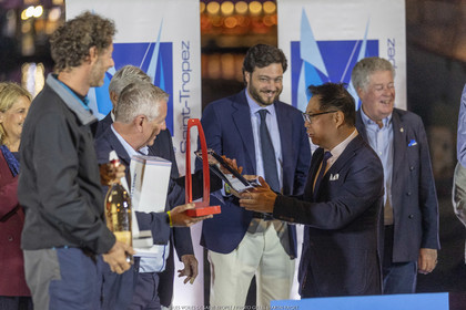 02 10 2022, Saint-Tropez (FRA,83), Voiles de Saint-Tropez 2022,  prizegiving