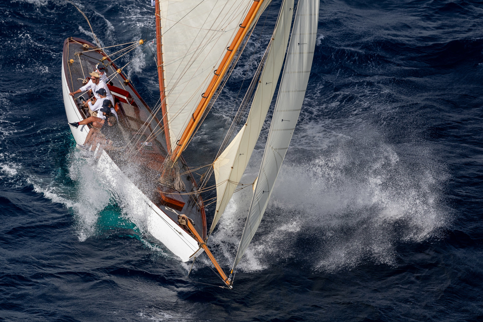 1 10 2024, Saint-Tropez (FRA), Les Voiles de Saint-Tropez 2024, Race Day 2