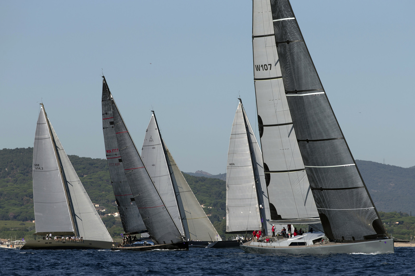 30 09 2013 - Saint-Tropez (FRA,83) -  Les Voiles de Saint-Tropez 2013 - Day 1 - Wally Yachts and J Class