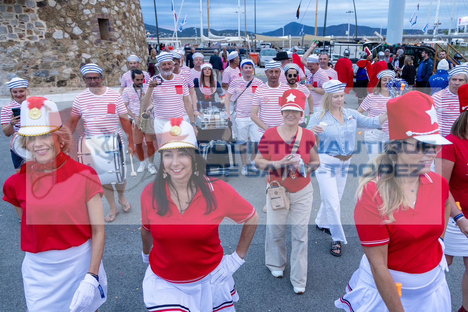 02 10 2025, Saint-Tropez (FRA), Les Voiles de SAint-Tropez 2025, Défilé des équipages