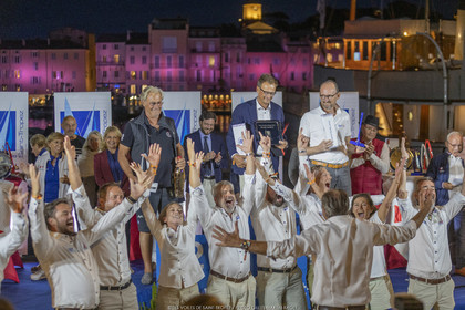02 10 2022, Saint-Tropez (FRA,83), Voiles de Saint-Tropez 2022,  prizegiving
