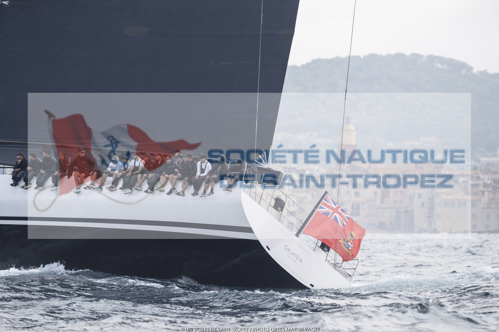 01 10 2017, Saint-Tropez (FRA,83), Les Voiles de Saint-Tropez 2017, Entrainements libres et arrivée de la Coupe du Yacht Club de France