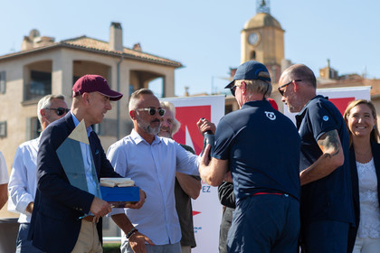 08 10 2023, Saint-Tropez (FRA,83), Les Voiles de Saint-Tropez 2023, Prizegiving classics and moderns