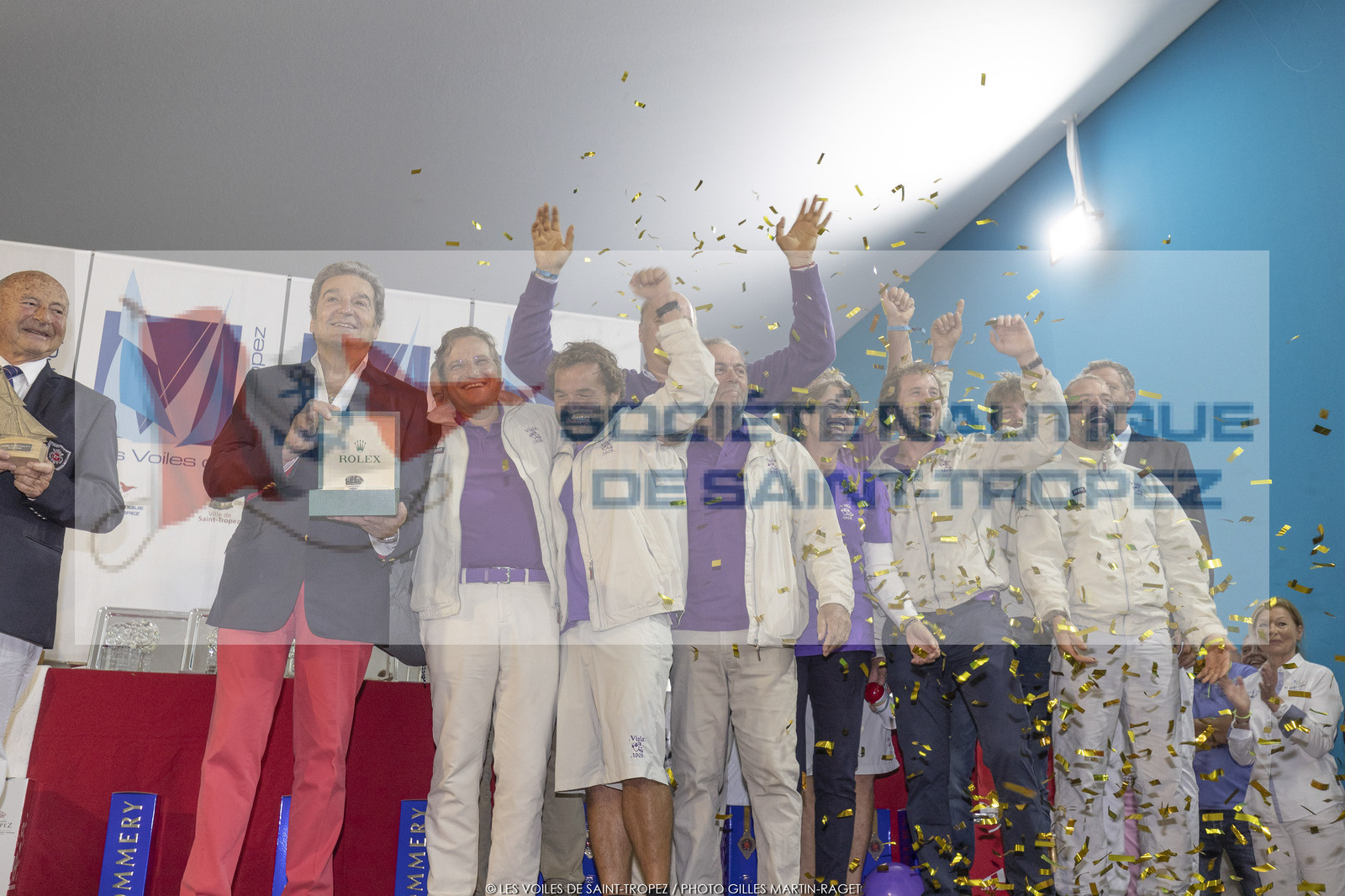 7 10 2018 Saint-Tropez (FRA,83), LEs Voiles de Saint-Tropez 2018, jour 8, prize giving