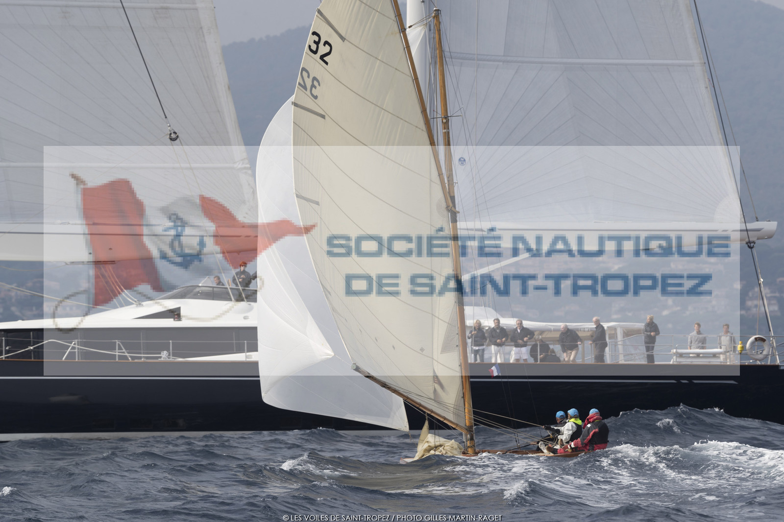 01 10 2017, Saint-Tropez (FRA,83), Les Voiles de Saint-Tropez 2017, Entrainements libres et arrivée de la Coupe du Yacht Club de France