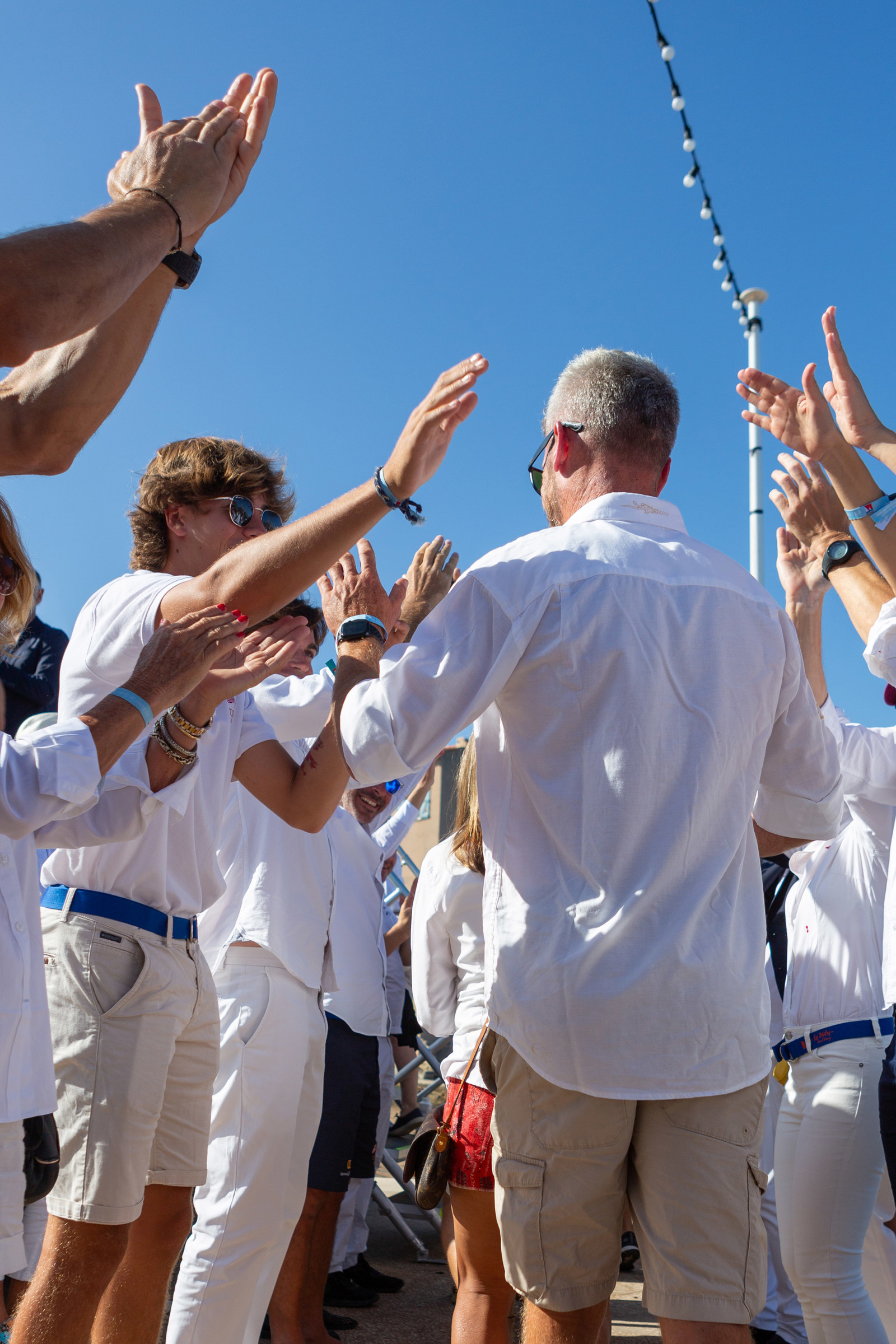 08 10 2023, Saint-Tropez (FRA,83), Les Voiles de Saint-Tropez 2023, Prizegiving classics and moderns