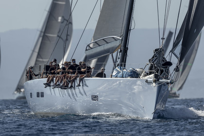 04 10 2022, Saint-Tropez (FRA,83), Voiles de Saint-Tropez 2022, Semaine 2 réservée aux maxis,  race 1