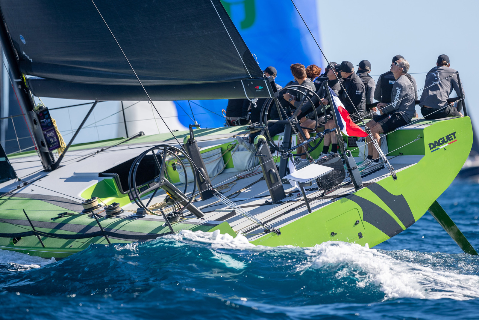 29 09 2024, Saint-Tropez (FRA), Les Voiles de Saint-Tropez 2024, Day 2, Trainings