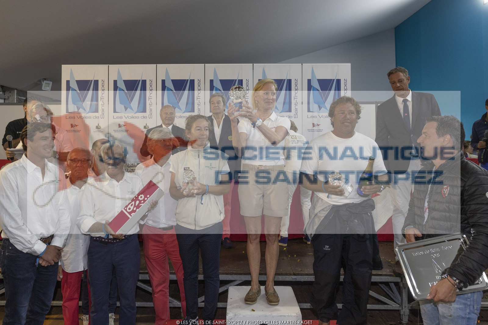 7 10 2018 Saint-Tropez (FRA,83), LEs Voiles de Saint-Tropez 2018, jour 8, prize giving