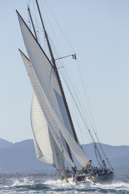 26 09 2022, Saint-Tropez (FRA,83), Voiles de Saint-Tropez 2022, Premier jour de course pour les IRC - ENtraînements pour les classiques