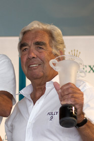 05 10 2014, Saint-Tropez (FRA,83), Voiles de Saint-Tropez 2014, Day 8, Prizegiving, German Frers (designer)