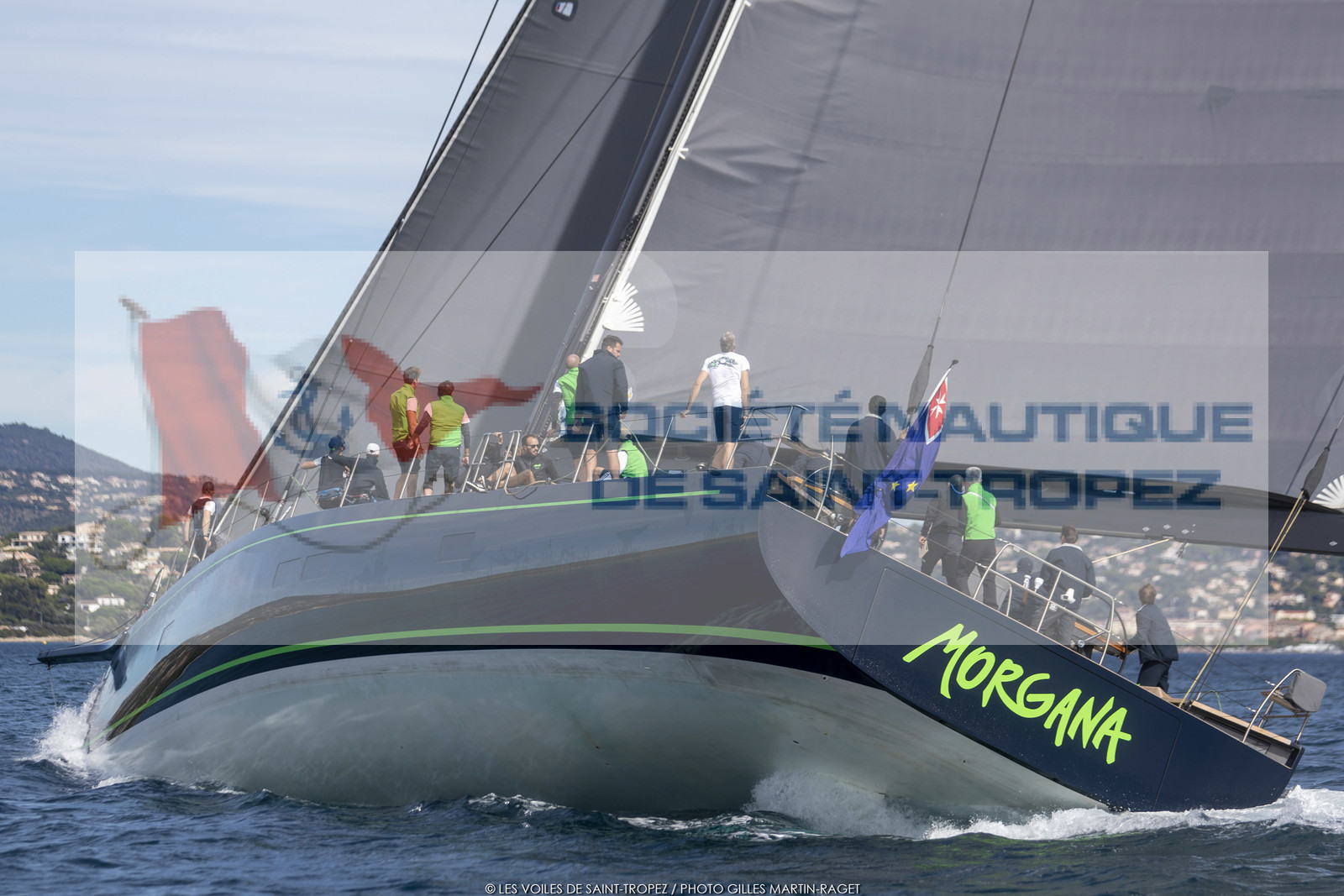 02 10 2022, Saint-Tropez (FRA,83), Voiles de Saint-Tropez 2022,  entraînement des maxis